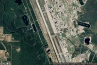 Vue aérienne de Eielson Air Force Base Eielson Air Force Base