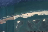 Vue aérienne de Nelson Lagoon