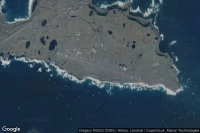 Vue aérienne de Eareckson Air Station