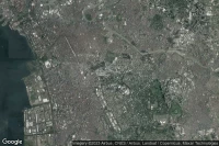 Vue aérienne de PBCom Tower