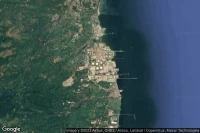 Vue aérienne de Limay (Bataan)