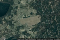 Vue aérienne de Rostki Airstrip