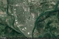 Vue aérienne de Guthrie Robert Packer Hospital