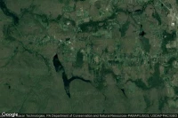 Vue aérienne de Lazy J. Ranch