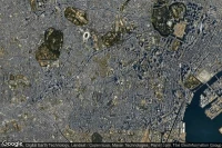 Vue aérienne de Akasaka Press Center (Hardy Barracks)