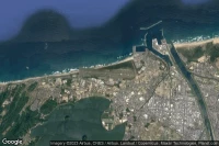 Vue aérienne de Tottori