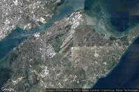 Vue aérienne de Mactan Cebu International