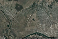 Vue aérienne de Troitsk Air Base