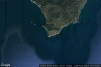 Vue aérienne de Cape Mayachnyy