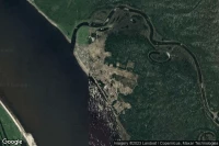 Vue aérienne de Verkhneimbatsk