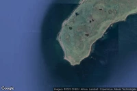 Vue aérienne de Cape Lopatka