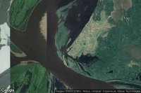 Vue aérienne de Lukashkin Yar