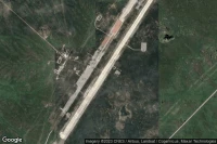 Vue aérienne de Vorkuta Sovetskiy Air Base
