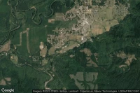 Vue aérienne de Forks