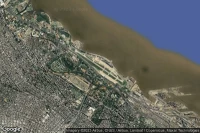 Vue aérienne de Jorge Newbery Airpark