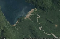 Vue aérienne de Antofagasta Cerro Coloso