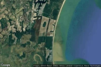 Vue aérienne de Área de Apoio Administrativo de Fuzileiros Navais em Itaóca