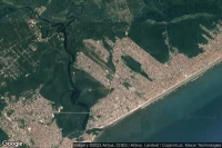Vue aérienne de Itanhaém