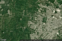 Vue aérienne de Santo Domingo de Los Colorados