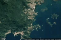 Vue aérienne de Praia da Piraquara