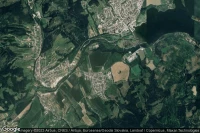Vue aérienne de Vavrečka