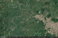 Vue aérienne de Santa Ana