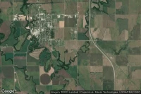 Vue aérienne de Solomon Valley Airpark