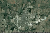 Vue aérienne de William Newton Memorial Hospital