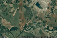 Vue aérienne de Lagoa da Prata