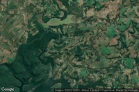 Vue aérienne de Salto Santiago