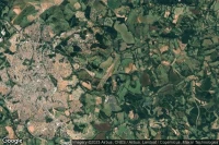 Vue aérienne de Lavras