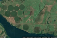 Vue aérienne de Fazenda Menina