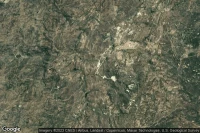 Vue aérienne de Pedra