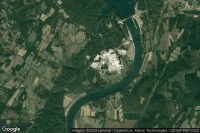 Vue aérienne de TVA Watts Bar Nuclear Plant