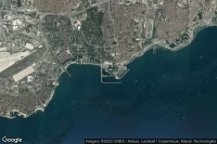 Vue aérienne de Ataköy Marina