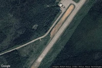 Vue aérienne de Tumbler Ridge