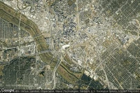 Vue aérienne de Southland Center