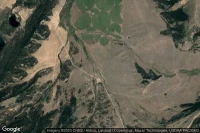 Vue aérienne de Smiley Creek