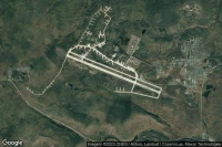 Vue aérienne de Kamenny Ruchey Naval Air Base
