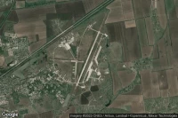 Vue aérienne de Zaporizhzhia International