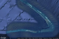 Vue aérienne de Kingman Reef