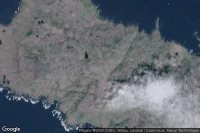 Vue aérienne de Amchitka West