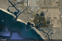 Vue aérienne de Seal Beach (Crawford Field)