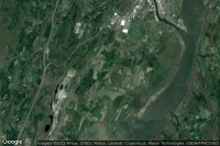 Vue aérienne de Catskill Valley