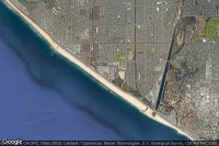 Vue aérienne de Huntington Beach (1946)