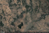 Vue aérienne de Crowder Flat Airstrip