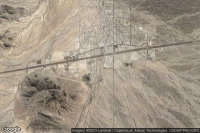 Vue aérienne de Old Quartzsite