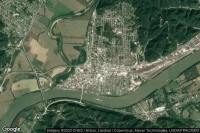 Vue aérienne de Air Evac 97