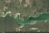 Vue aérienne de Kingsville Naval Outlying Landing Field Number 55