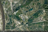 Vue aérienne de World Wide Technology Raceway